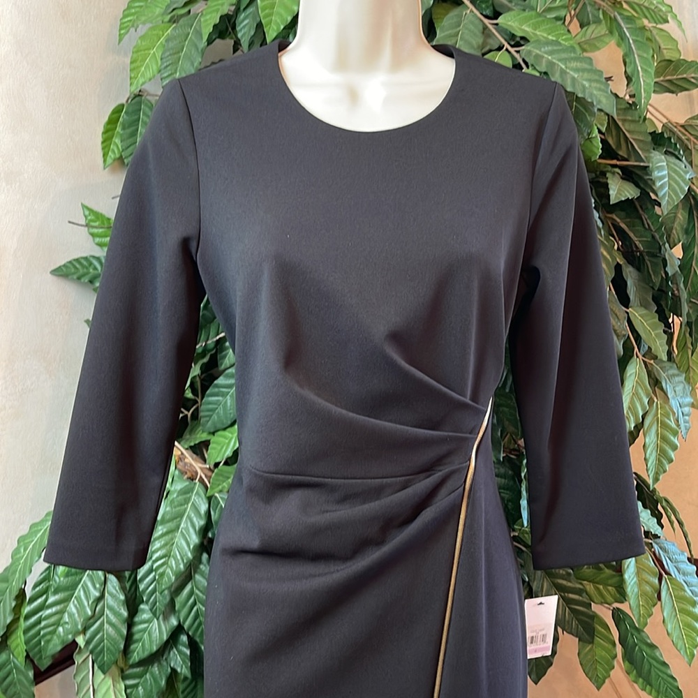 CALVIN KLEIN ZIP DETAIL DRESS - Picture 6 of 12